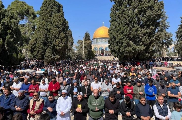 الشيخ ذياب ابو شارب : يدعو لشد الرحال للمسجد الأقصى خلال رمضان